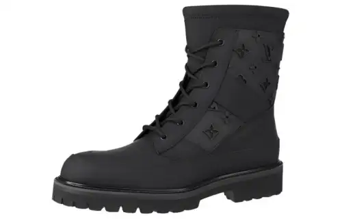 LOUIS VUITTON Landscape Boots 'Black Monogram'
