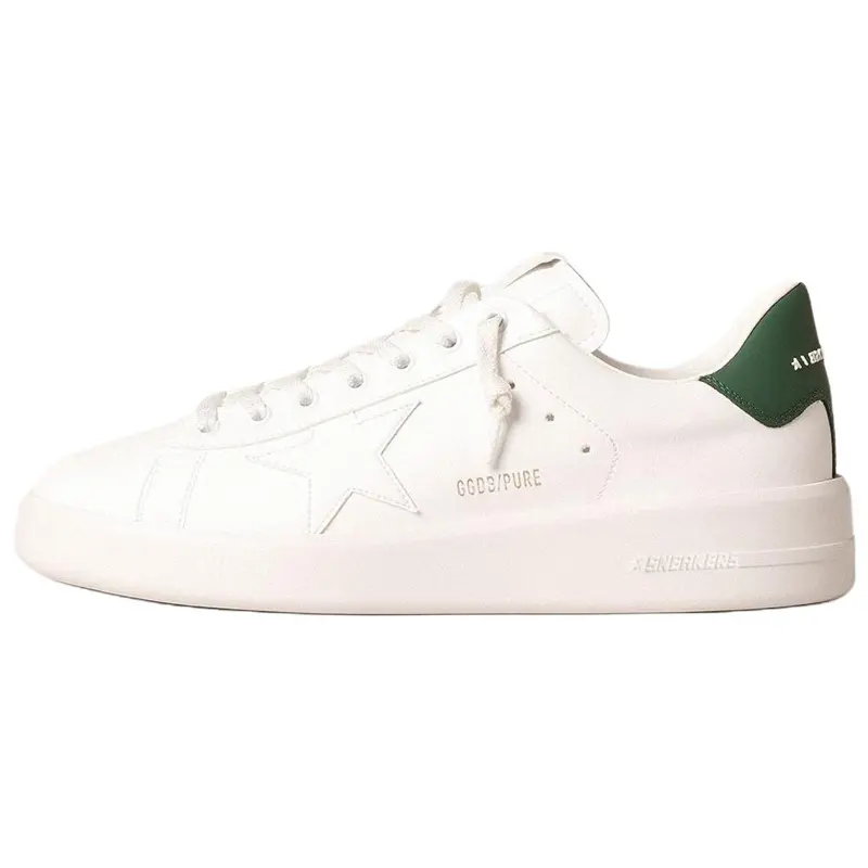 Golden Goose Pure Star White Green