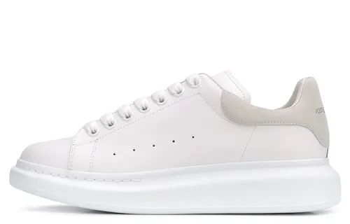 Alexander McQueen Oversized Sneaker 'White Grey Suede'