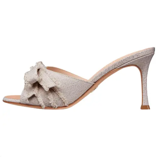 DIOR Adiorable Slide Slippers 8cm Women's Dusty Pink