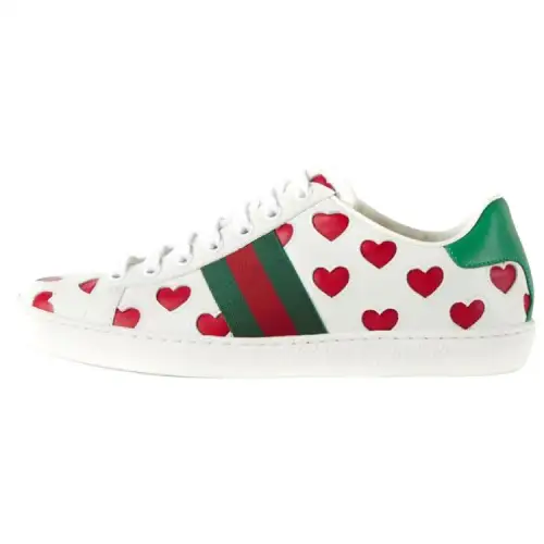 Gucci Wmns Ace 'Hearts' Women's
