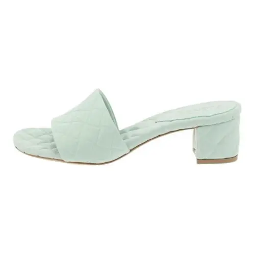 Bottega Veneta Slip Resistant Slip Resistant Slide Slippers Women's Blue Green