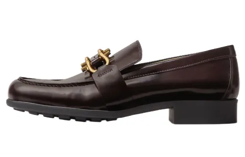 Bottega Veneta Square Toe Loafers Women's