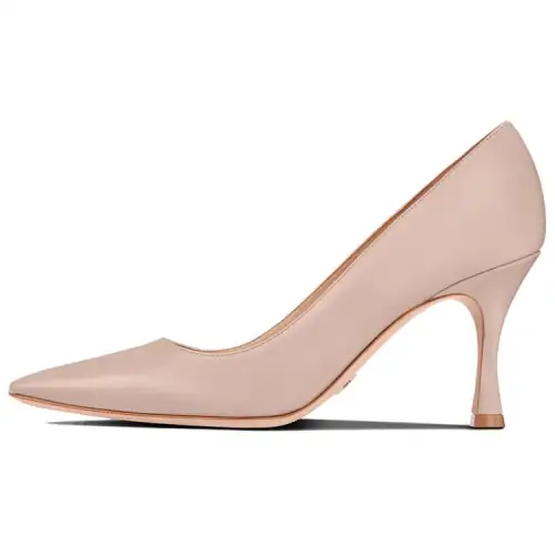 DIOR Attract Slim Heel High Heels Women's Nude