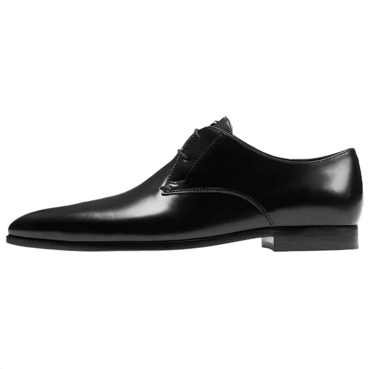 COACH Derby Patent Leather Dress Shoes Men's Black