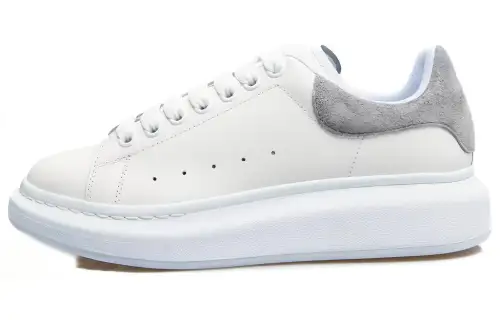 Alexander McQueen Oversized Sneaker 'White Grey Suede'