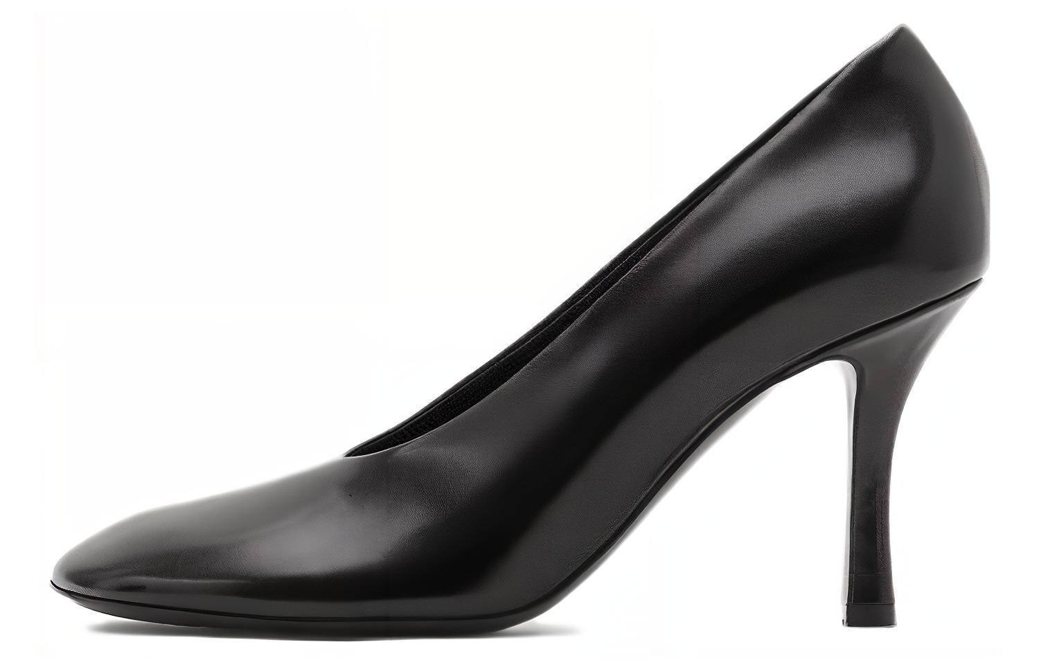 Burberry 85mm Baby Leather Pumps