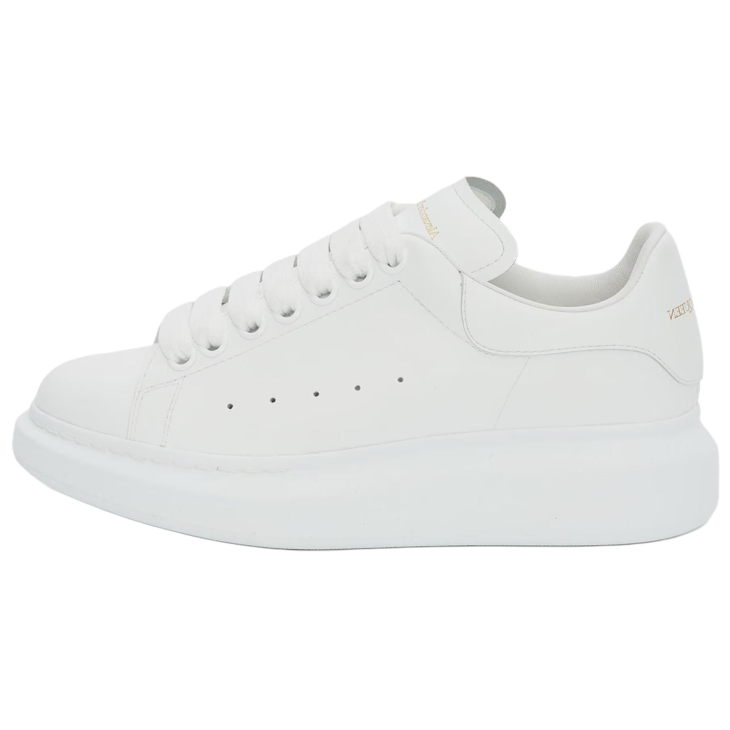 Мужские кеды Alexander McQueen Oversized Sneaker (белые)
