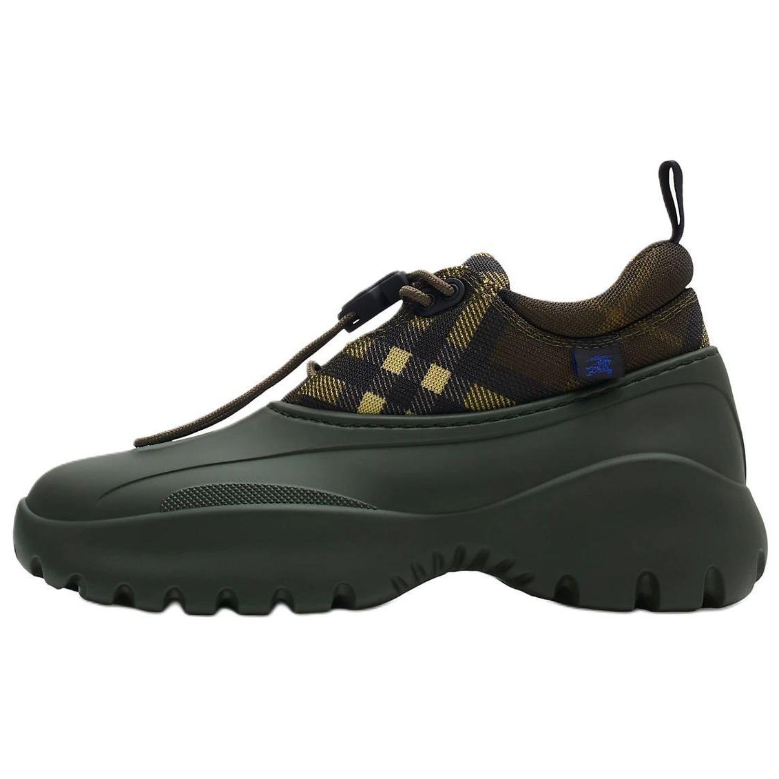 Burberry Scoot Low top Casual Shoes Men's Green