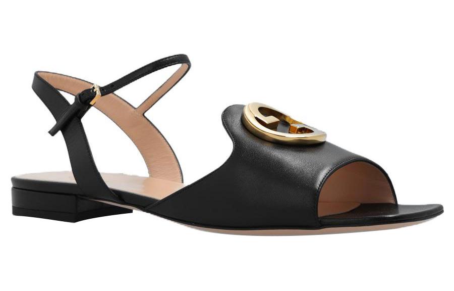 Женские босоножки Gucci Blondie (черный) — фото 4