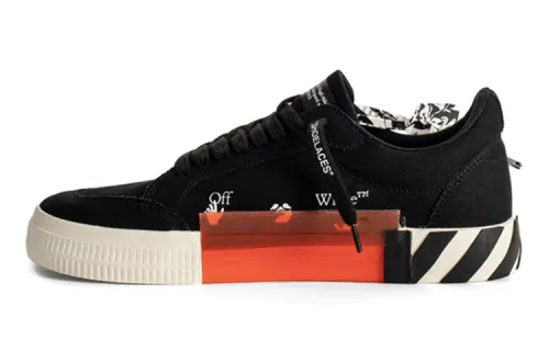 OFF WHITE Vulc Low Double Black FW20