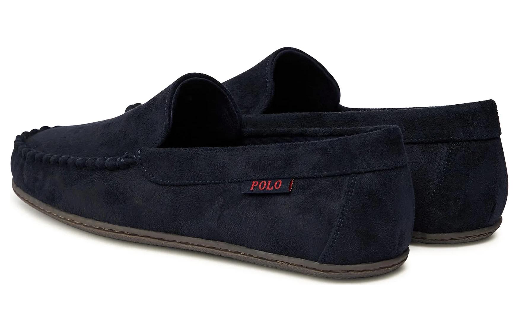 Polo Ralph Lauren Logo Embroidered Flat Shoes
