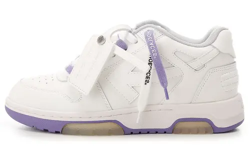 OFF WHITE Out Of Office Low Special White Purple Women's