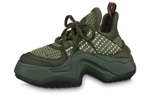LOUIS VUITTON Archlight 2.0 Platform Sneakers 'Green' Women's