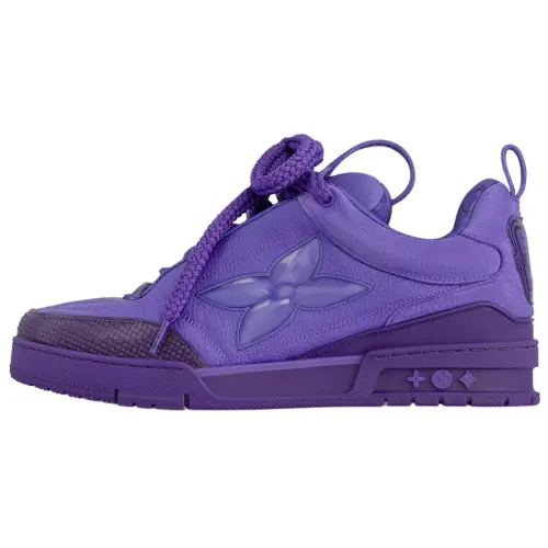 LOUIS VUITTON Skate Low top Skateboard Shoes Men's Purple