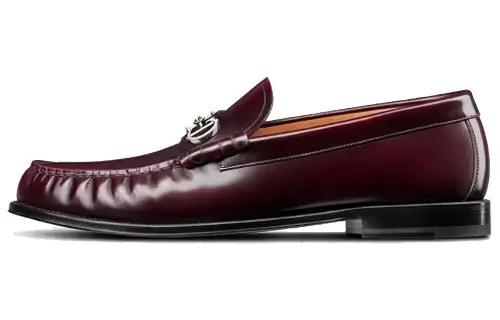 DIOR CD Casual Shoes Men's Burgundy