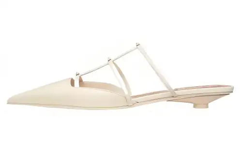 Valentino Wispy Pointed Toe Slip On Mules Women's