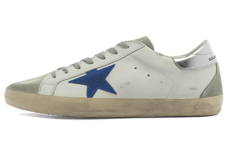 Мужские кеды Golden Goose Super-Star (белые)