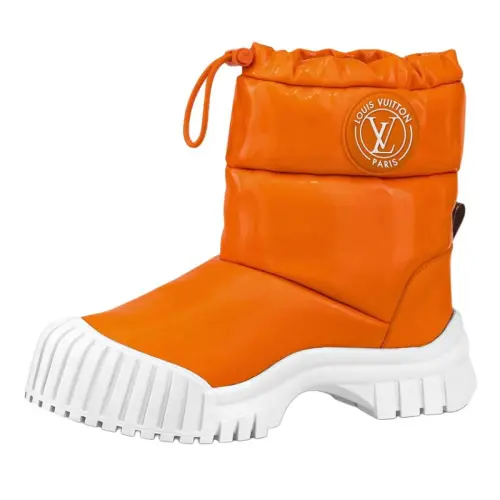 LOUIS VUITTON Ruby Ankle Boots Women's Orange