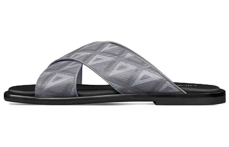 DIOR Alias Slide Slippers Men's Gray