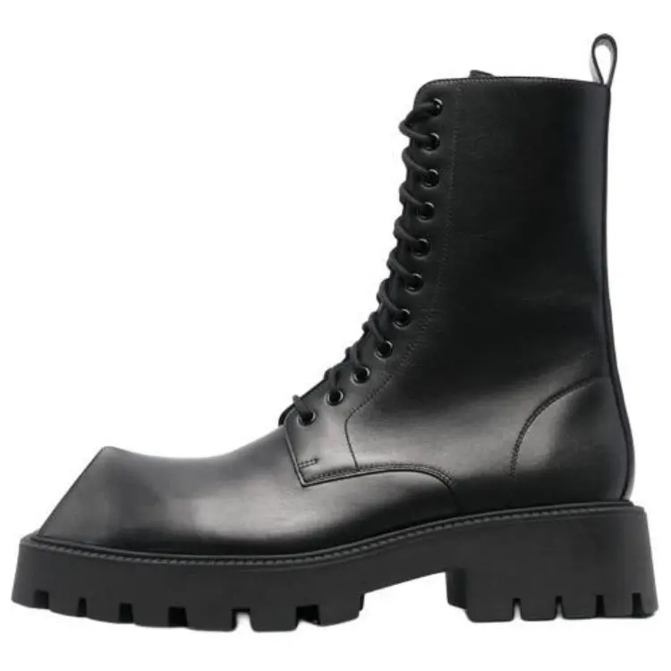 Balenciaga Rhino Short Ankle Boots Men's Black