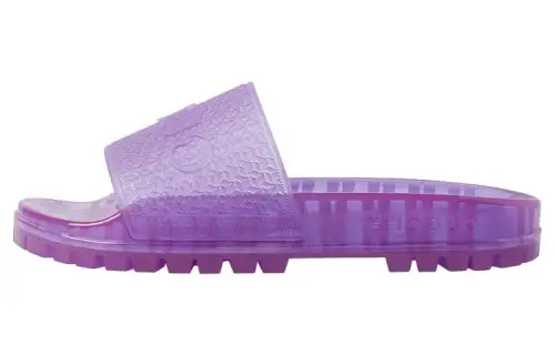 Gucci Adidas x Gucci Wmns Slide 'Transparent Purple' Women's