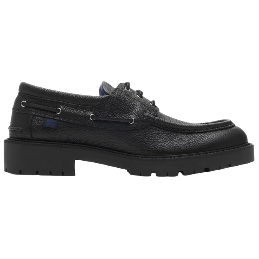Burberry Raft Boat Shoes Men's Black