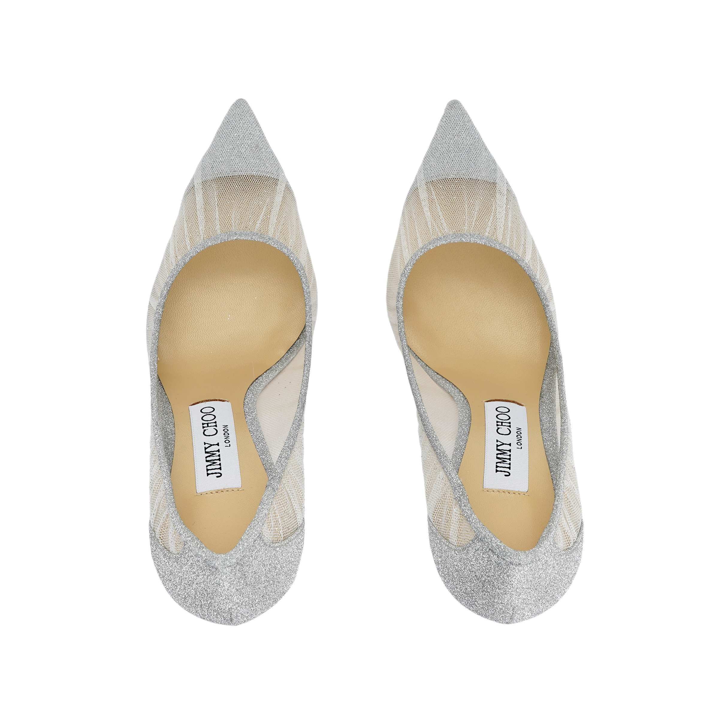 Jimmy Choo Love 85mm Glitter Pumps