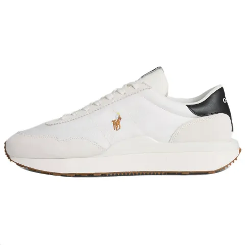Polo Ralph Lauren Train 89 Suede Low top Casual Shoes Unisex White
