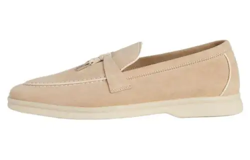 Loro Piana Summer Charms Walk Casual Shoes Women's Wind Dune