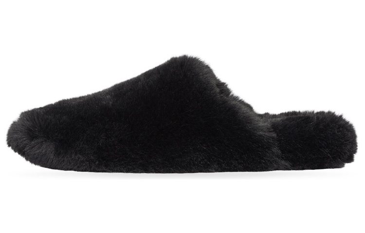 Женские сабо Balenciaga Teddy (черные)