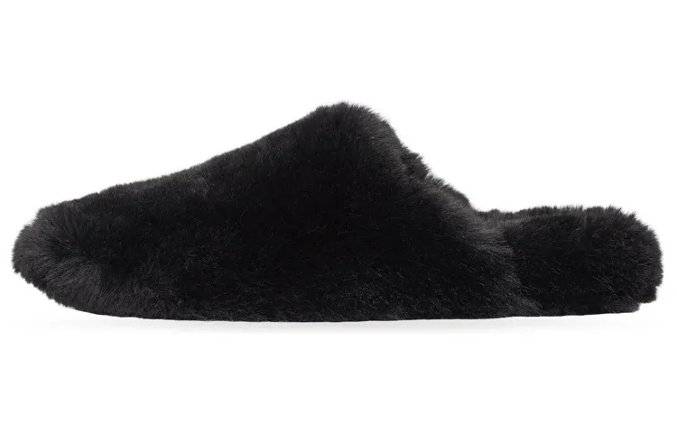 Balenciaga Teddy Faux-shearling Slippers