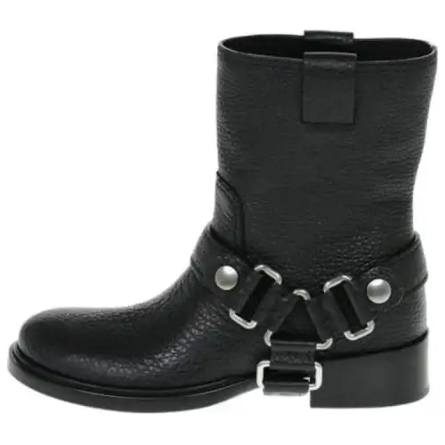 MIU MIU Ankle Boots Women's Black