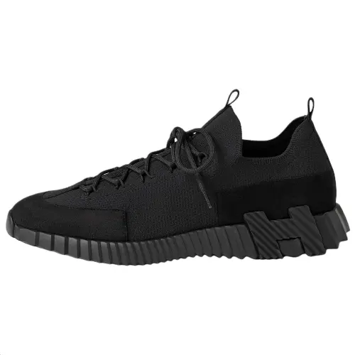 HERMES Lift Low top Casual Shoes Men's Black