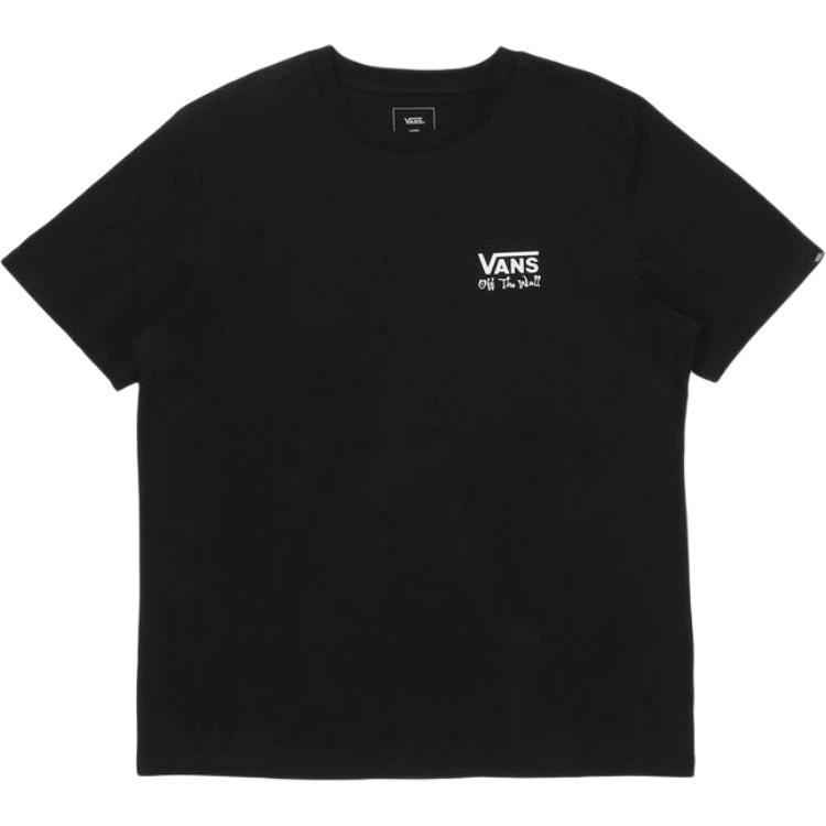 Мужская футболка Vans Print Logo (черная)