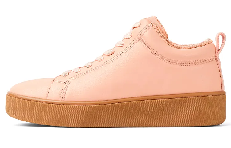 Bottega Veneta Skateboard Shoes Women's Low Top Peach
