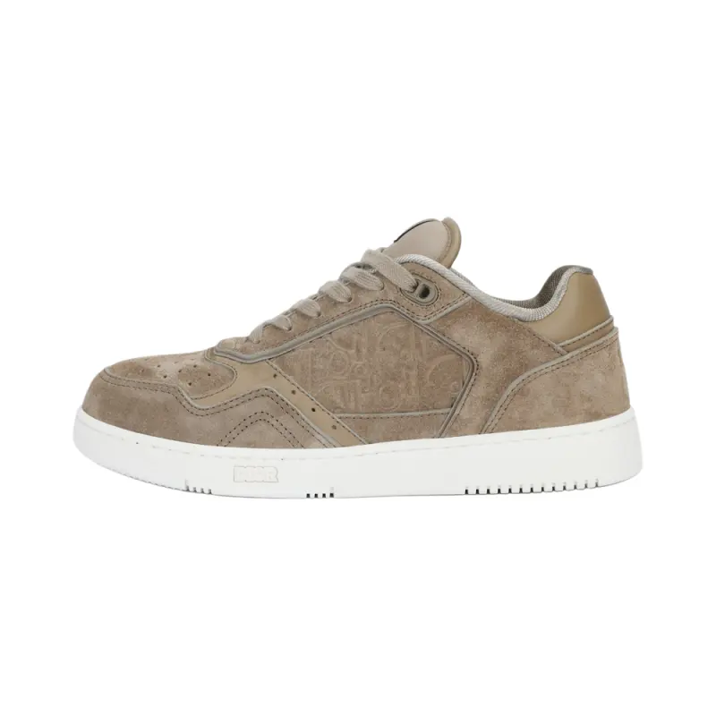 DIOR B27 Uptown Low top Skateboard Shoes Unisex Umber