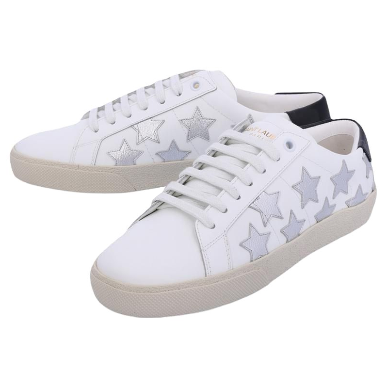 SAINT LAURENT Court Classic SL/06 Metallic California Women's