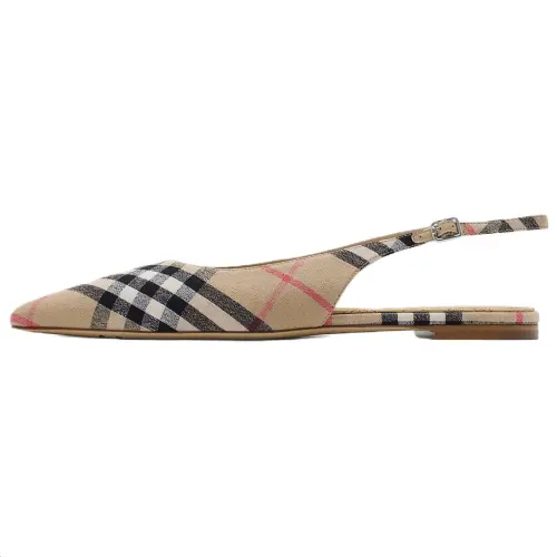Burberry Dame Casual Shoes Women's Sand