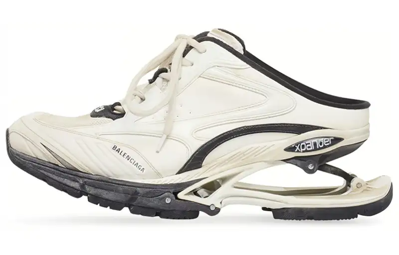 Balenciaga X Pander Low top Sports Casual Shoes Women's White