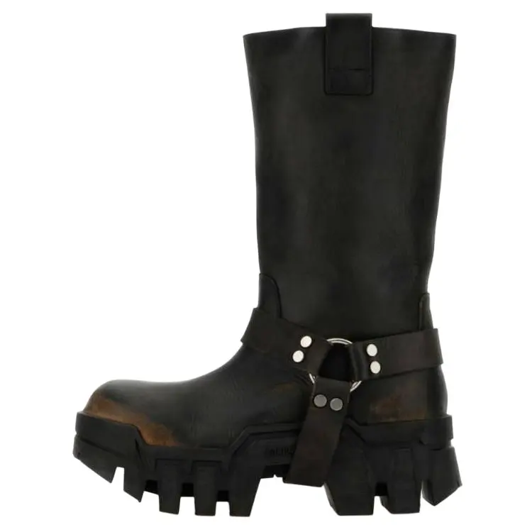 Balenciaga Bulldozer Harness Boots