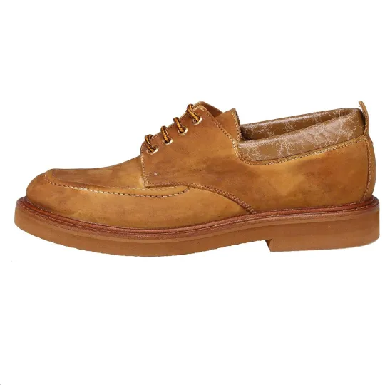 Maison Margiela Suede Casual Shoes Men's Brown