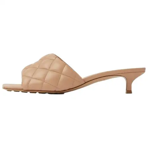 Bottega Veneta Padded Slide Slippers 3.5cm Women's Pink