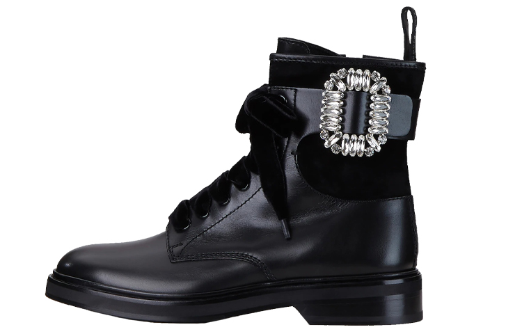Roger Vivier Roger Vivier Viv' Rangers Comfortable Everyday Boots Women's Black