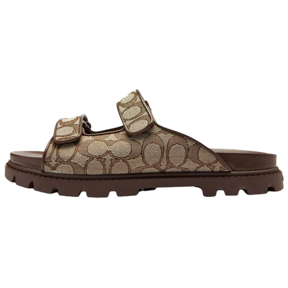 COACH Slide Slippers Men's Brown