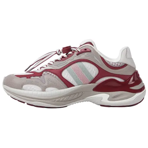 2.0 Wmns 2.0 Gucci 'Grey Rosso Ancora Mesh' Women's