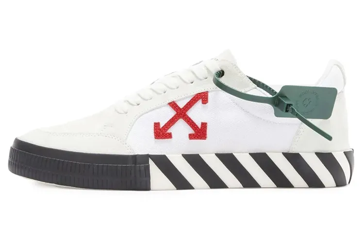 OFF WHITE Vulc Low White Red Black SS22