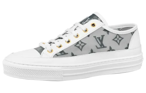 LOUIS VUITTON Stellar Sneakers 'Grey White' Women's