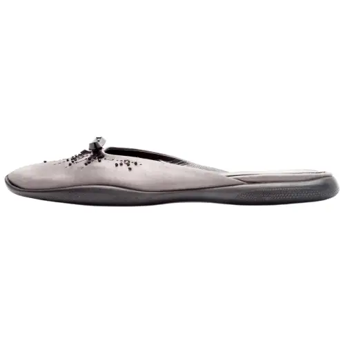 PRADA Closed Toe Slippers Women's Gray