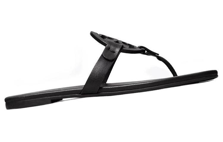 TORY BURCH Miller Soft Sandals Black Women's